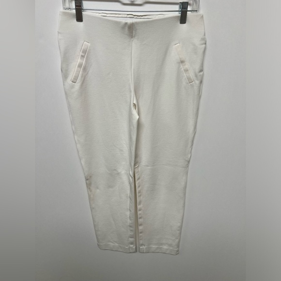 CHICO’S FABULOUSLY SLIMMING LEGGINGS. OFF-WHITE COLOR.  SIZE. 0 - Picture 1 of 7